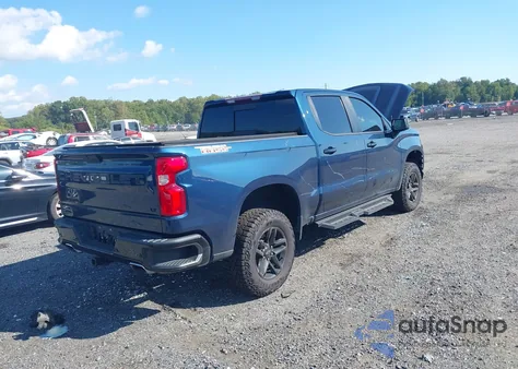2021 Chevrolet Silverado 1500 4Wd Short Bed Lt Trail Boss from USA, damaged, VIN 3GCPYFED1MG288165